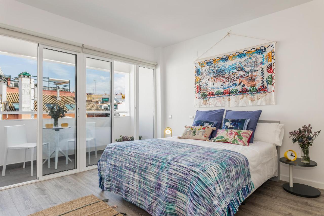 Pop Art, Apartamento De Diseno En Arenal 303 Con Terraza Sevilla Kültér fotó